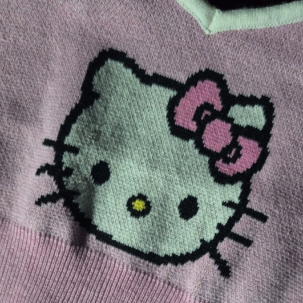 Hello Kitty Pink Bandeau with White Trim - Picture 4 of 5